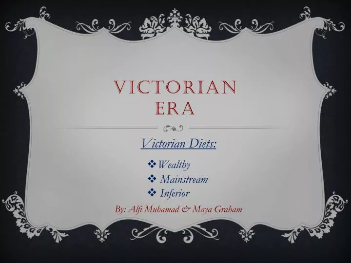victorian era