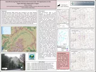 Georeferencing Rapid Bio-Assessment Survey Data: GIS Applications in the