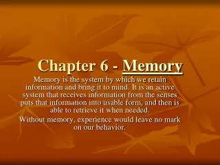 PPT - CHAPTER 6 EXTERNAL MEMORY PowerPoint Presentation, Free Download ...