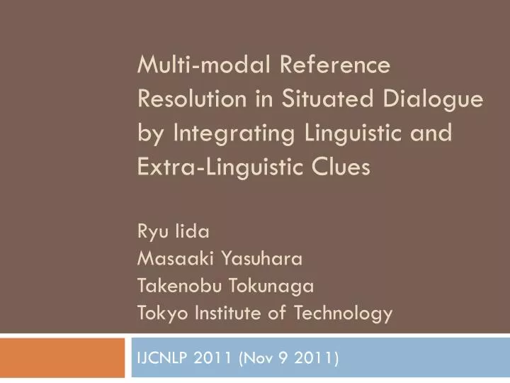 ijcnlp 2011 nov 9 2011