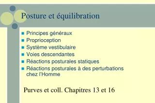 posture et quilibration