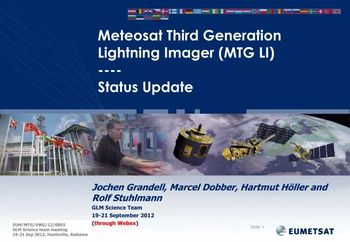 meteosat third generation lightning imager mtg li status update