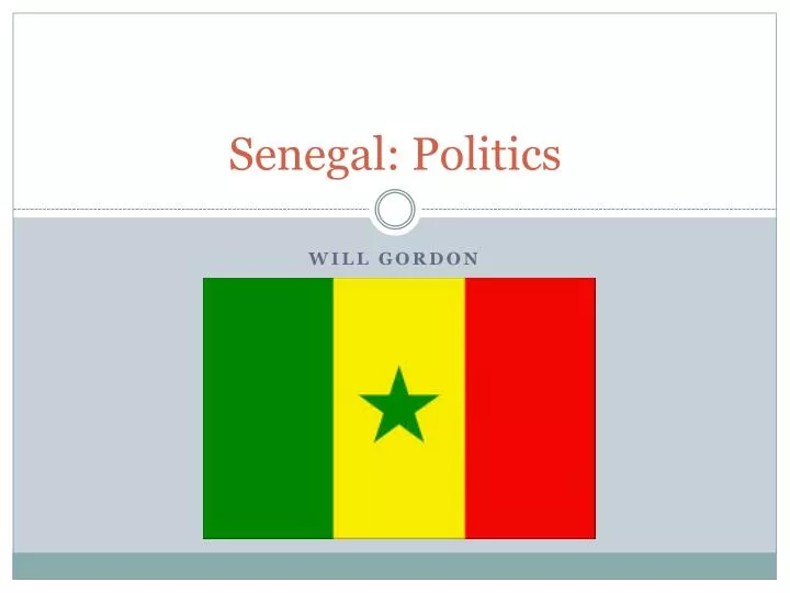 senegal politics