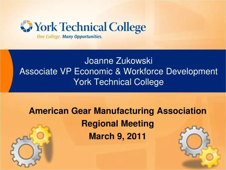 joanne zukowski associate vp economic workforce development york technical college