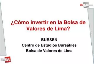 c mo invertir en la bolsa de valores de lima