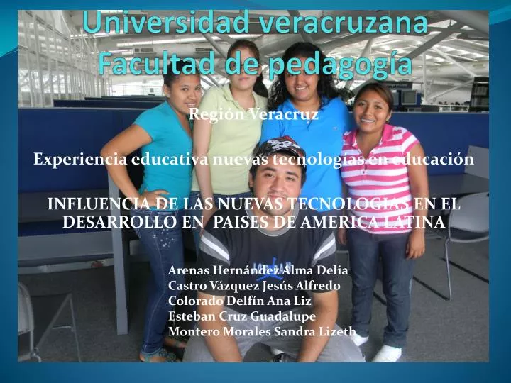 universidad veracruzana facultad de pedagog a