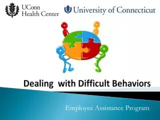 Dealing with Difficult Behaviors