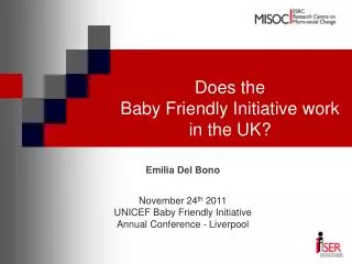 Does the Baby Friendly Initiative work in the UK?