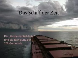 das schiff der zeit