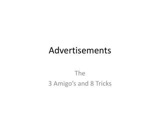 advertisements