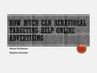 How much can Behavioral Targeting Help Online Advertising