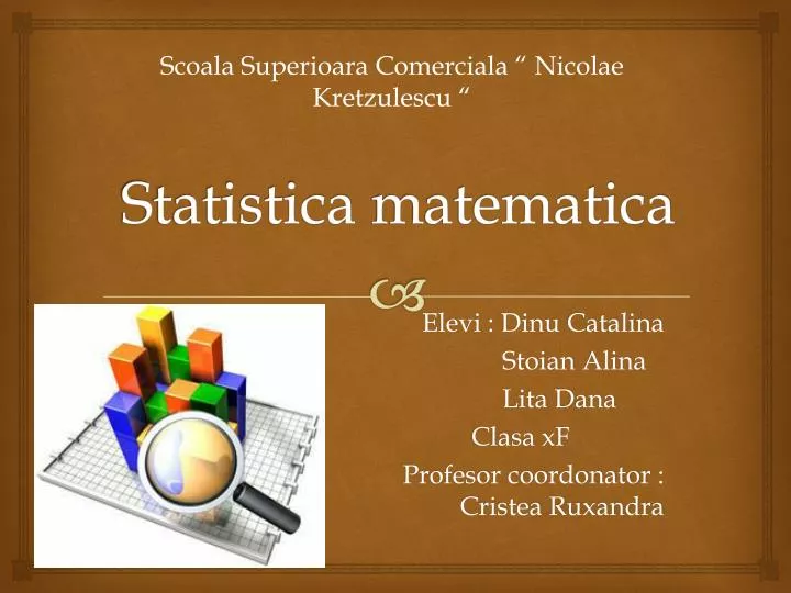 statistica matematica