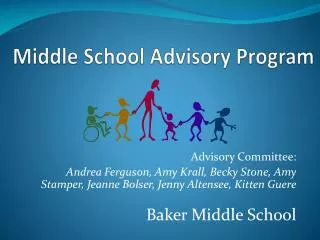 Middle School Advisory Program