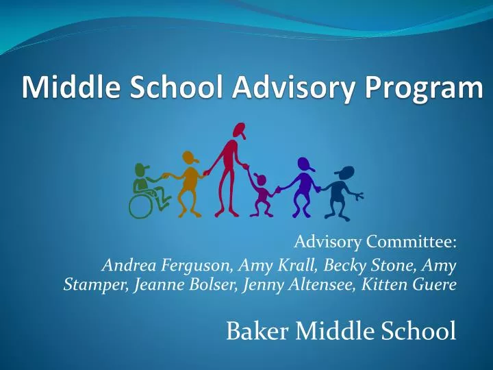 middle school advisory program
