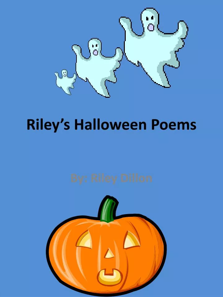 riley s halloween poems