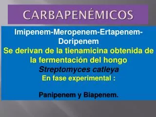 carbapen micos