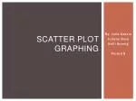 Scatter Plot Graphing - slide 1