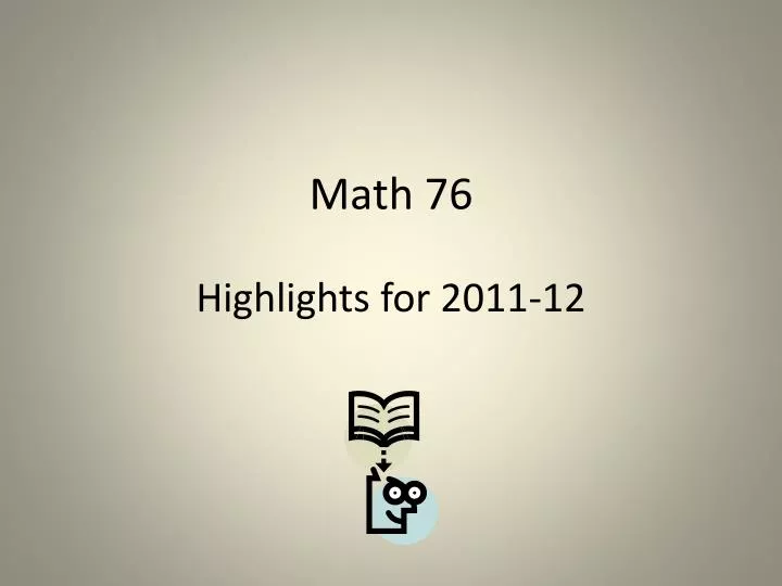 math 76