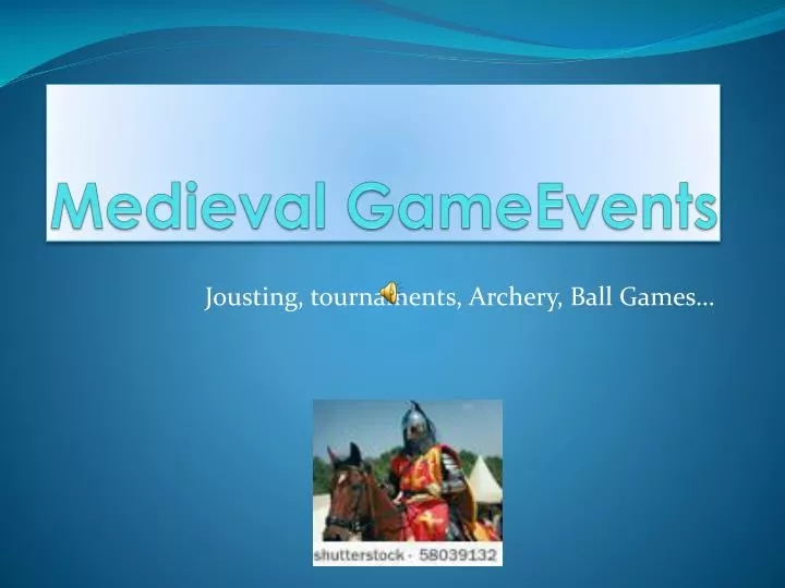 medieval gameevents