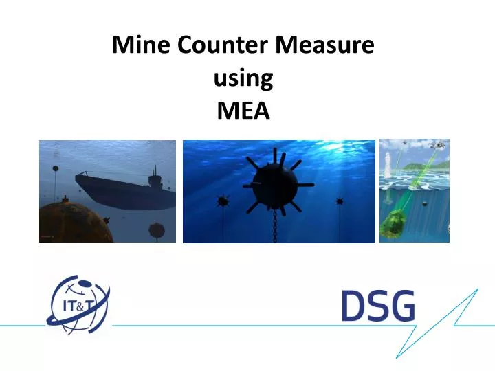 mine counter measure using mea
