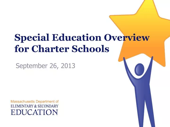 special education overview for charter schools
