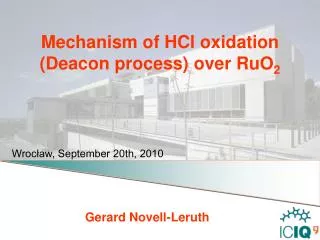 Mechanism of HCl oxidation (Deacon process) over RuO 2