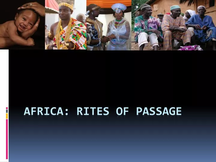 africa rites of passage