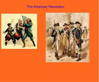 The American Revolution