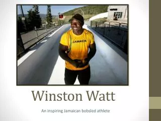 Winston Watt