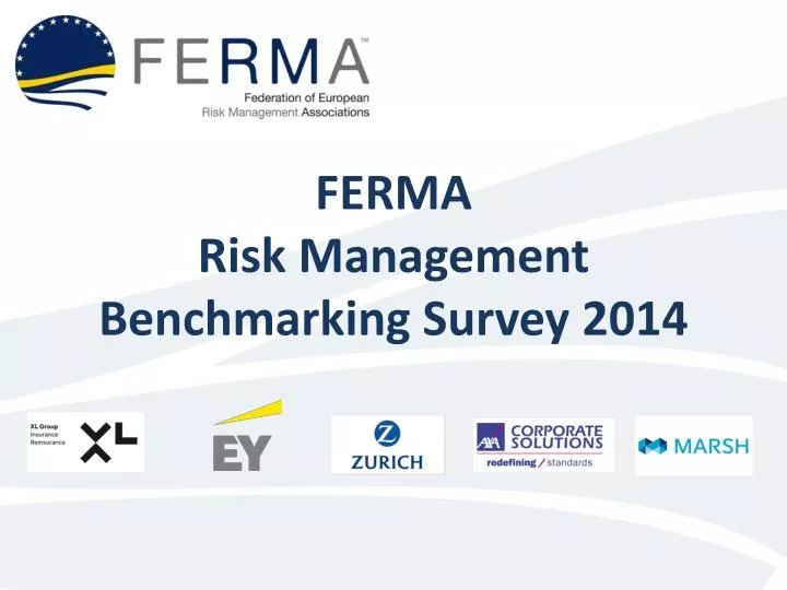 ferma risk management benchmarking survey 2014