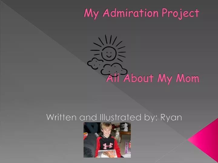 my admiration project all about my mom