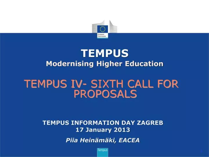 tempus modernising higher education