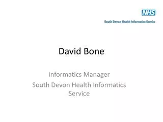 David Bone