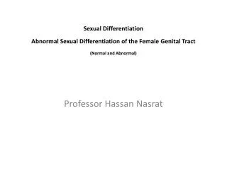 Professor Hassan Nasrat