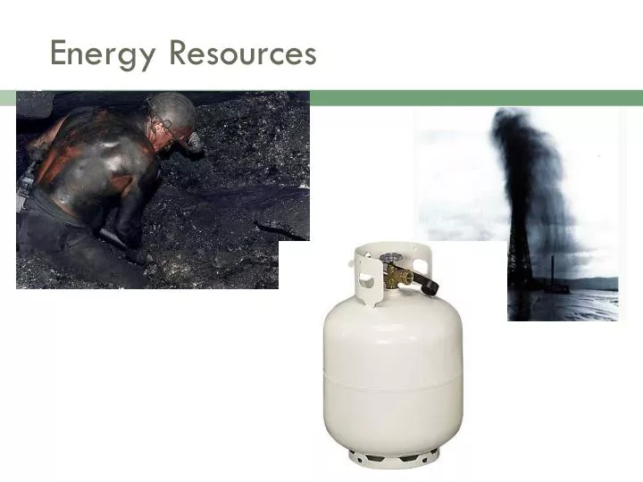 energy resources