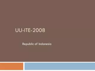 uu ite 2008