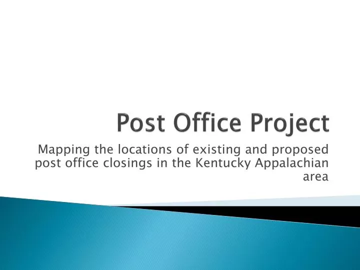 post office project