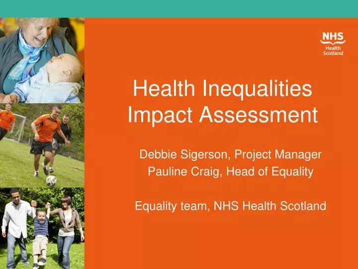 health inequalities impact assessment