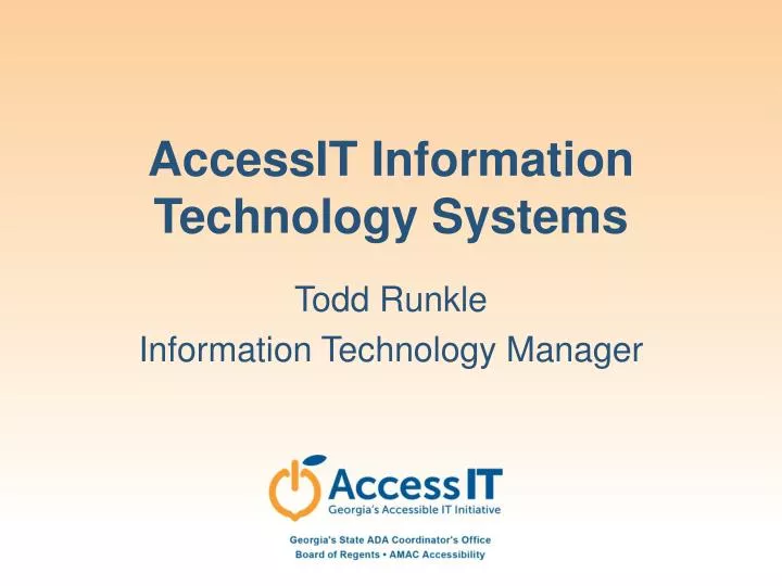 accessit information technology systems