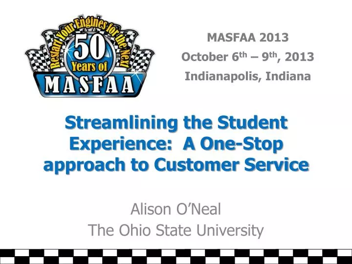 streamlining the student experience a one stop approach to customer service