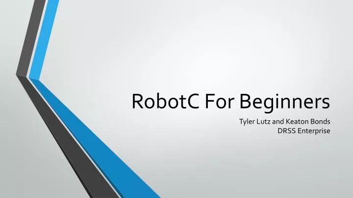 robotc for beginners