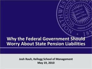 Why the Federal Government Should Worry About State Pension Liabilities