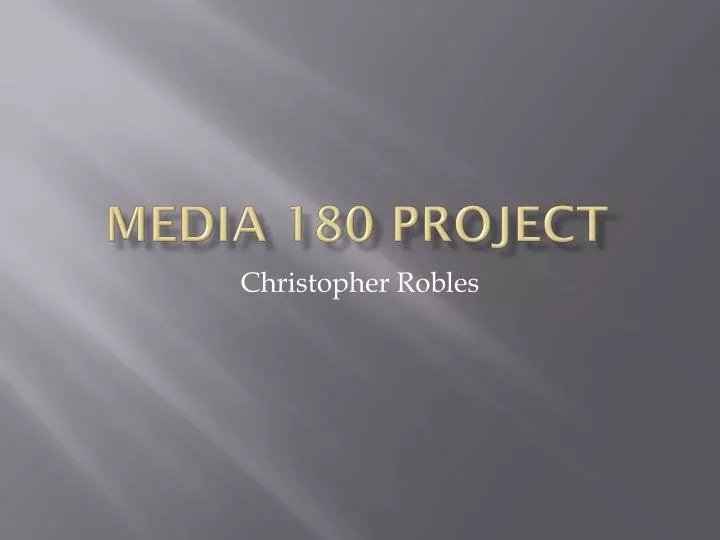 media 180 project