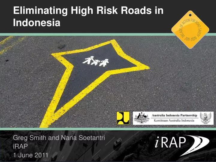 eliminating high risk roads in indonesia