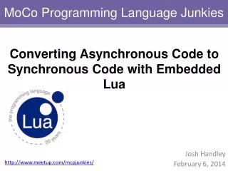 MoCo Programming Language Junkies