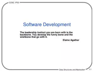 Software Development