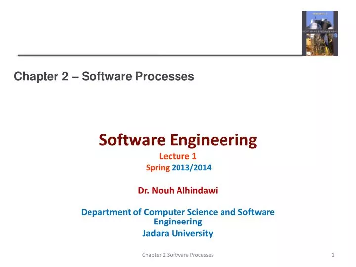 PPT - Chapter 2 – Software Processes PowerPoint Presentation, free ...