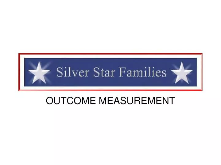 outcome measurement