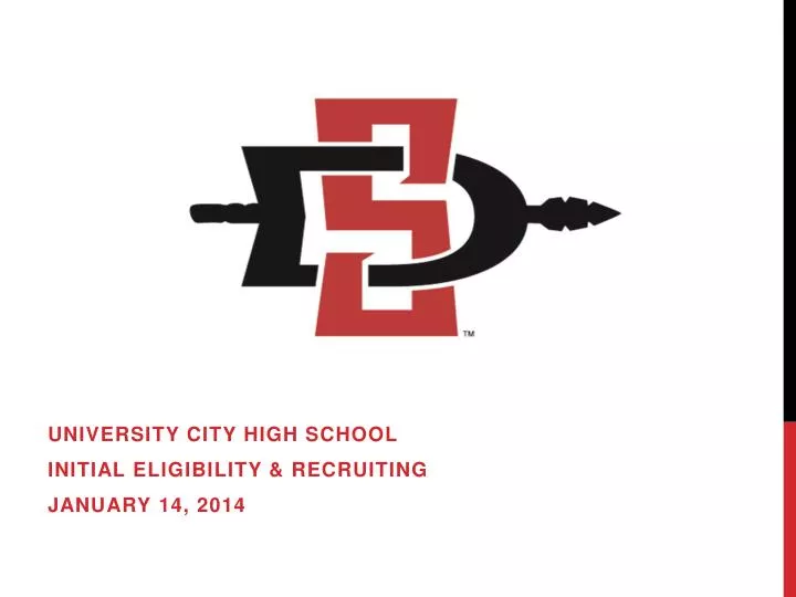 university city high school initial eligibility recruiting january 14 2014