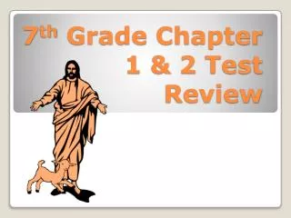 7 th Grade Chapter 1 &amp; 2 Test Review